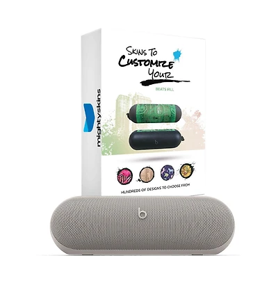 Beats Pill Portable Wireless Bluetooth Speaker and MightySkins Customization Code
