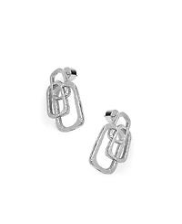 Retro Chic Roman Arc Earrings