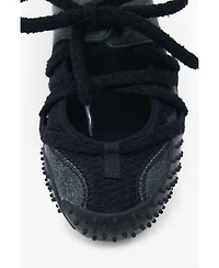 Desigual Women's Leather lace-up sneaker