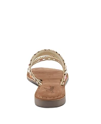 Azura Intoxicate Women's Flat with Multiple Strap Closure