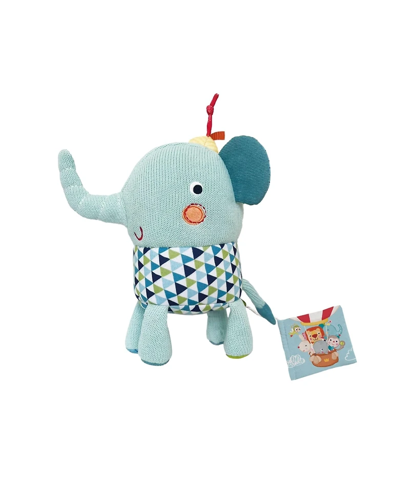 Bababoo and friends Lolo Elephant Hide-and-Seek Book & Plush Set