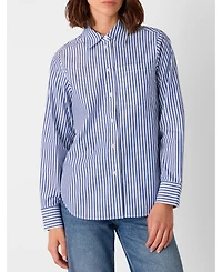 Whistles Women's Relaxed Fit Stripe Shirt