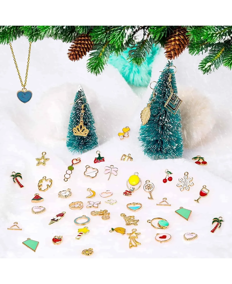 Gnuadz 200pcs Metal Charms Diy Jewelry Making Earring Bangle Necklace Bracelet Craft