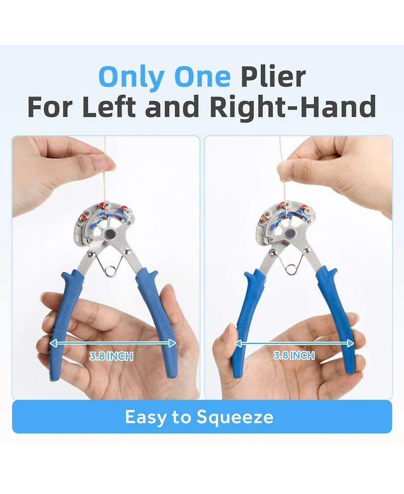 Gnuadz Looper Pliers One Step Wire Looping Beading Tool 24-18 Gauge