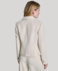 Dkny Women's Long-Sleeve Cropped Blazer