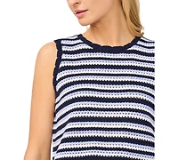 CeCe Women's Sleeveless Crewneck Tank Top