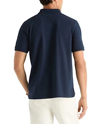 Nautica Men's Short-Sleeve Jacquard Jersey Polo Shirt