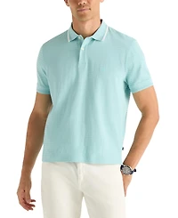 Nautica Men's Short-Sleeve Jacquard Polo Shirt