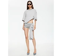 Lioness Women's Striped Crewneck T-Shirt