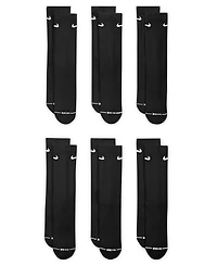 Nike Men's Elevated Everyday Crew Socks, 6-Pack