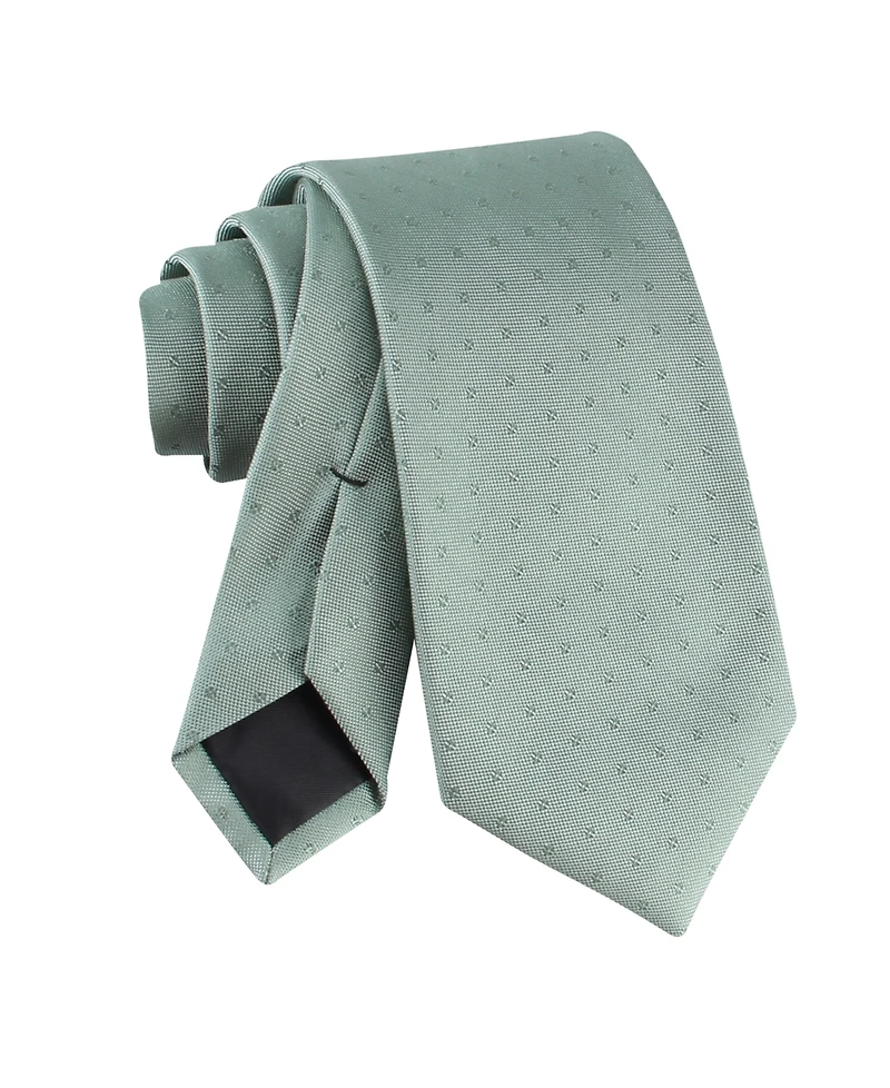 Calvin Klein Men's Brack Solid Unsolid Pattern Classic Tie