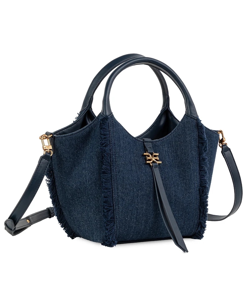 Sam Edelman Irina Large Canvas Tote Handbag