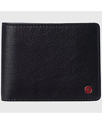 Alpine Swiss Mens Genuine Leather Passcase Bifold Wallet Rfid Safe 2 Id Windows