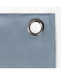 Sun Zero Sheridan Magnetic Closure Blackout Grommet Curtain Panel Pair