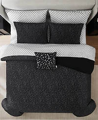 Nine West Leopard Bed in a Bag 8-Pc. Comforter Set