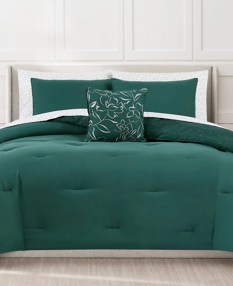 Nine West Abstract Bed in a Bag 8-Pc. Comforter Set, Queen