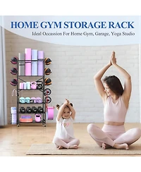 Mythinglogic Extra Large Home Gym Storage Rack