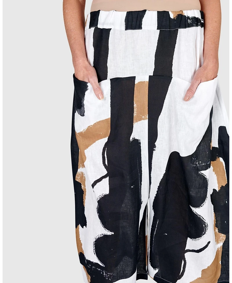 Alembika Women's Urban Stave Harem Pants