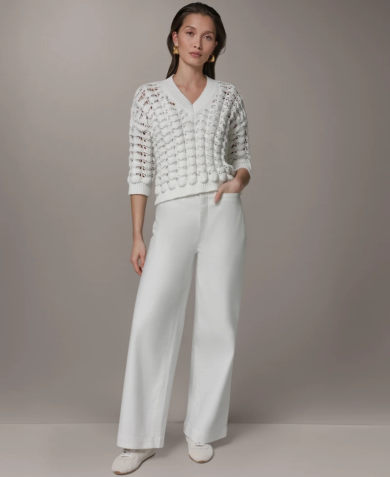Donna Karan Weekend Women's V-Neck Sweater