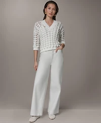 Donna Karan Weekend Women's V-Neck Sweater
