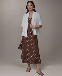 Donna Karan Weekend Women's Drop Shoulder Cardigan