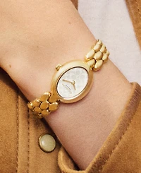 Coach Women's Gold Sammy Stainless Steel Watch 22.5mm