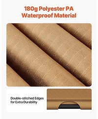 Mecale 10 x 10 Ft Outdoor Metal Pergola with Retractable Canopy