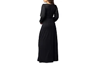 Kiyonna Women's Kelsey Long Sleeve Maxi Dress