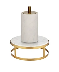 Possini Euro Design Italian Modern Floor Standing Lamp with Riser 69.5" Tall Metal Drum Shade Living Room Reading House Bedroom