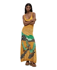 Desigual Women's Jacquard Strap Dress