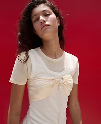 Selection Mango Women's Satin Bandeau Top