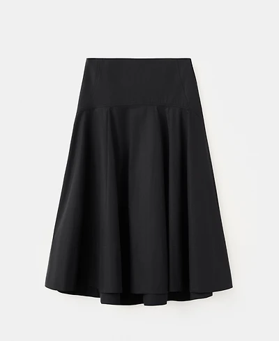Selection Mango Women's Seams Flared Skirt