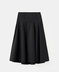 Selection Mango Women's Seams Flared Skirt