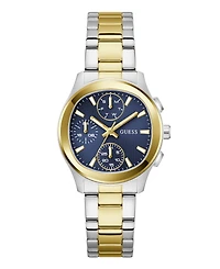 Guess Women's Two-Tone Stainless Steel Multi-Function Watch, 36mm