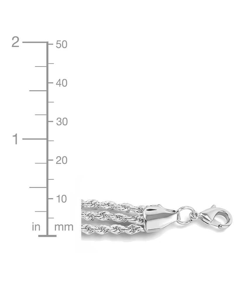 And Now This Triple Twisted Rope Chain Bracelet