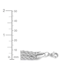 And Now This Triple Twisted Rope Chain Bracelet