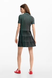 Desigual Women's Textured zipper dress