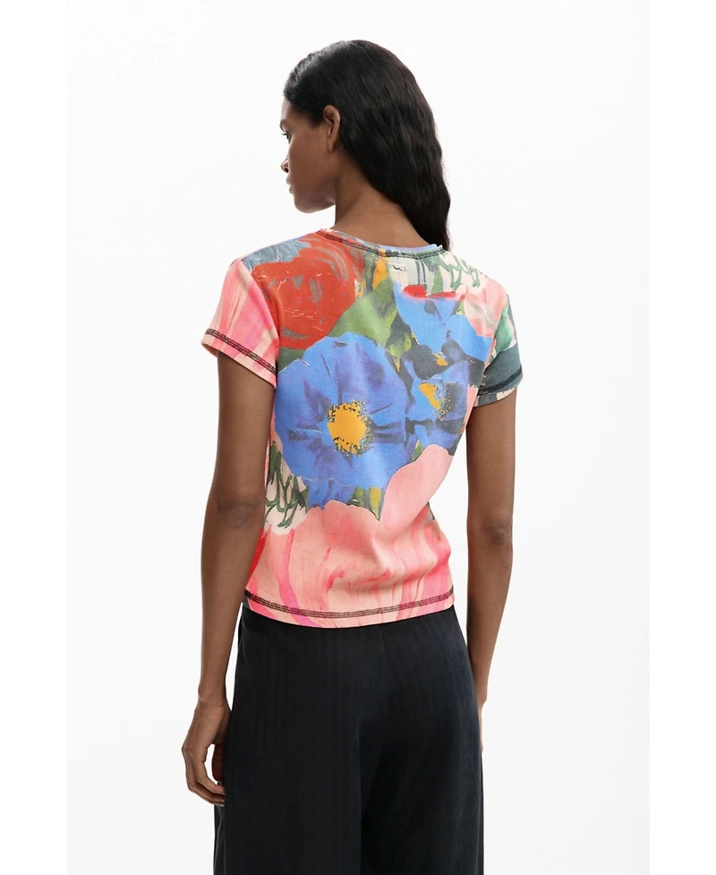 Desigual Women's Floral Print T-Shirt