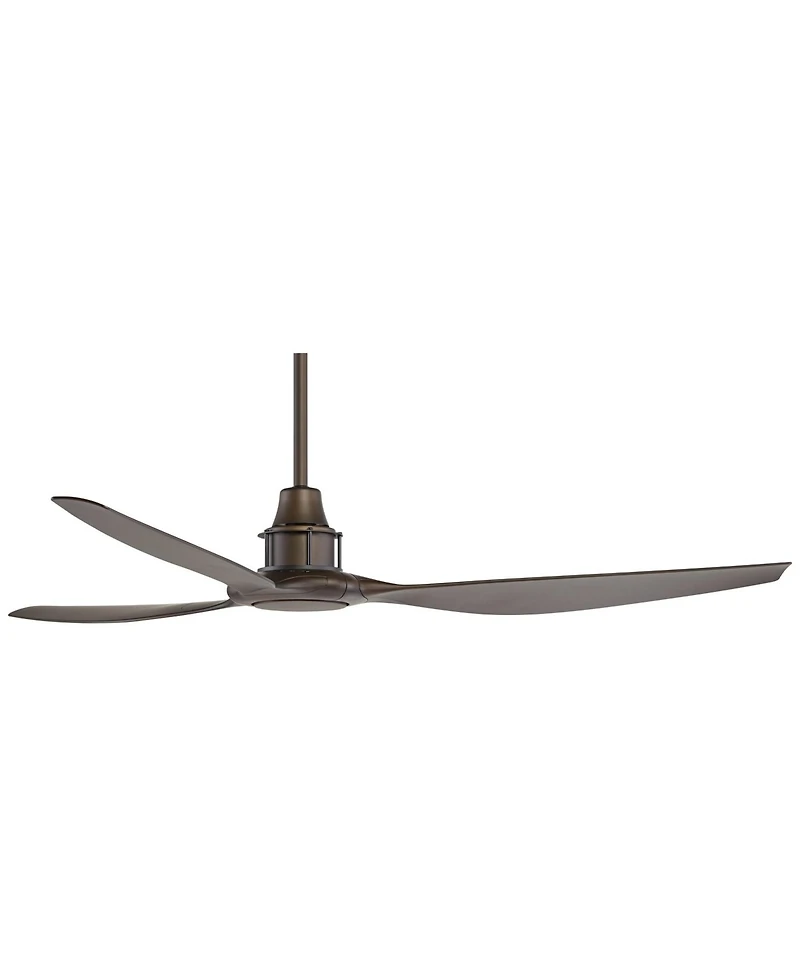 Casa Vieja 58" Interceptor Bronze Fan with 12-In Rod for 10-Ft Ceiling