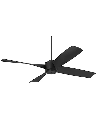 Casa Vieja 56" Grand Milano Black Ceiling Fan with 36" Downrod