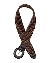 Patricia Nash Lazare Rope and Leather Woven Belt