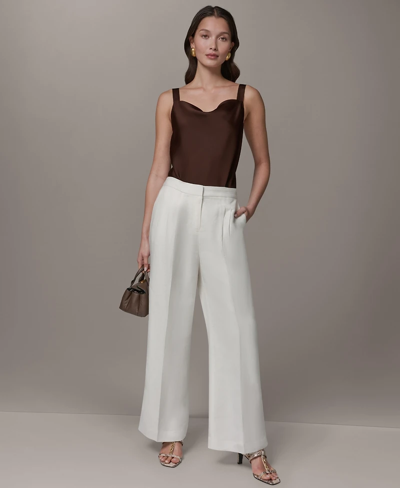 Donna Karan New York Women's High-Rise Pants