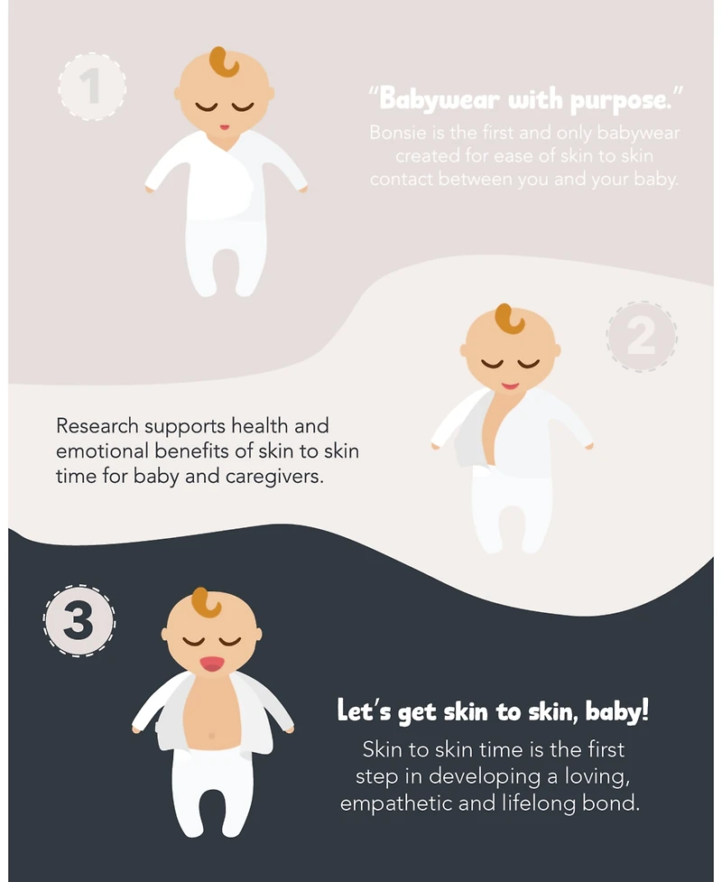 Bonsie Baby Skin to Skin, Romper