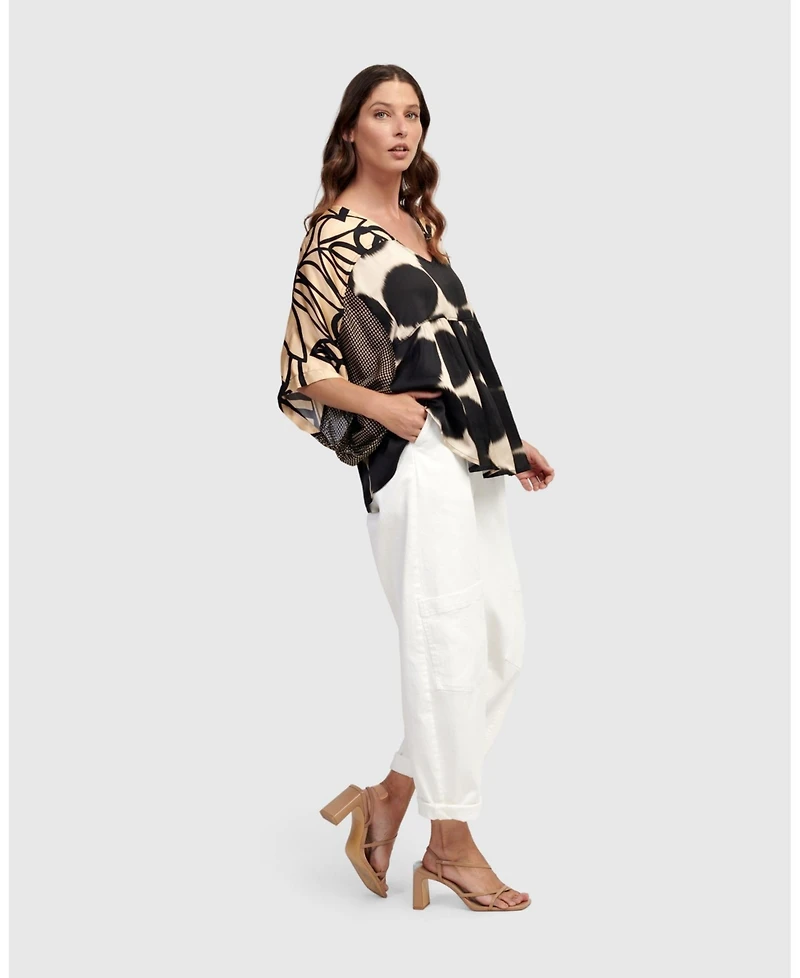 Alembika Women's Skye Butterfly Blouse