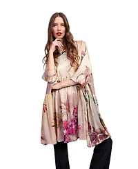 Alembika Women's Carlotta Babydoll Tunic Top