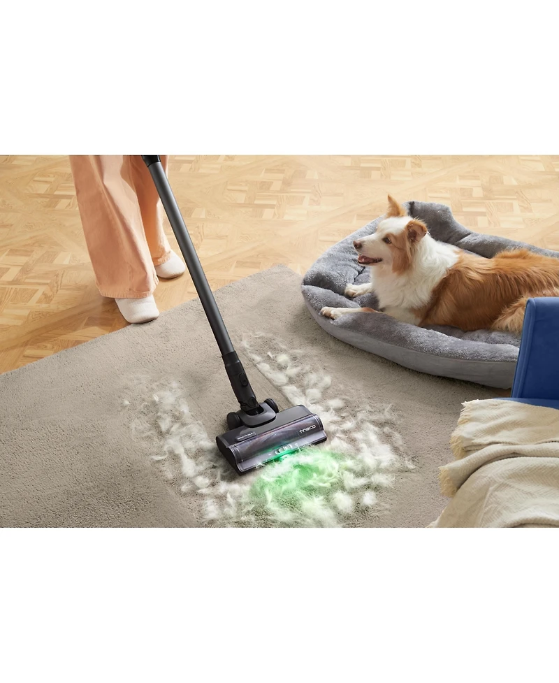 Tineco Pure One S50 Cordless Stick Vacuum with Hepa Filtration, ZeroTangle Brush, and Led Headlight