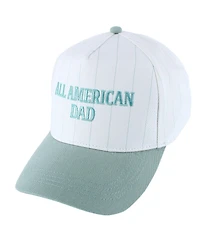 Trafalgar Men's All American Dad Pinstripe Baseball Hat