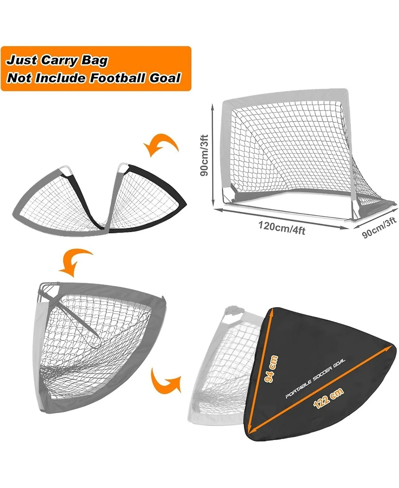 Happy Jump Carrying Bag for 4' x3' Soccer Goal