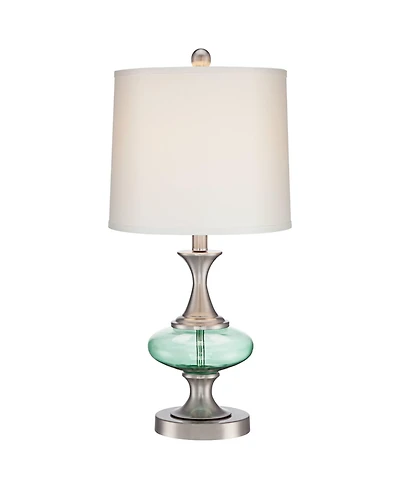 360 Lighting Reiner Modern Accent Table Lamp with Dimmer, 23" High