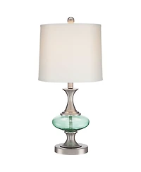 360 Lighting Reiner Modern Accent Table Lamp with Dimmer, 23" High